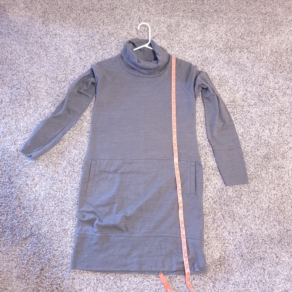 Prana Sunrise Dress Brown Taupe Size S